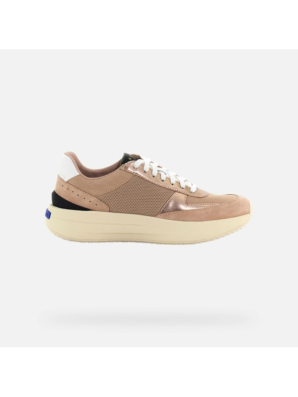 Geox Svetlohnedé dámske tenisky Geox Gxrn-01