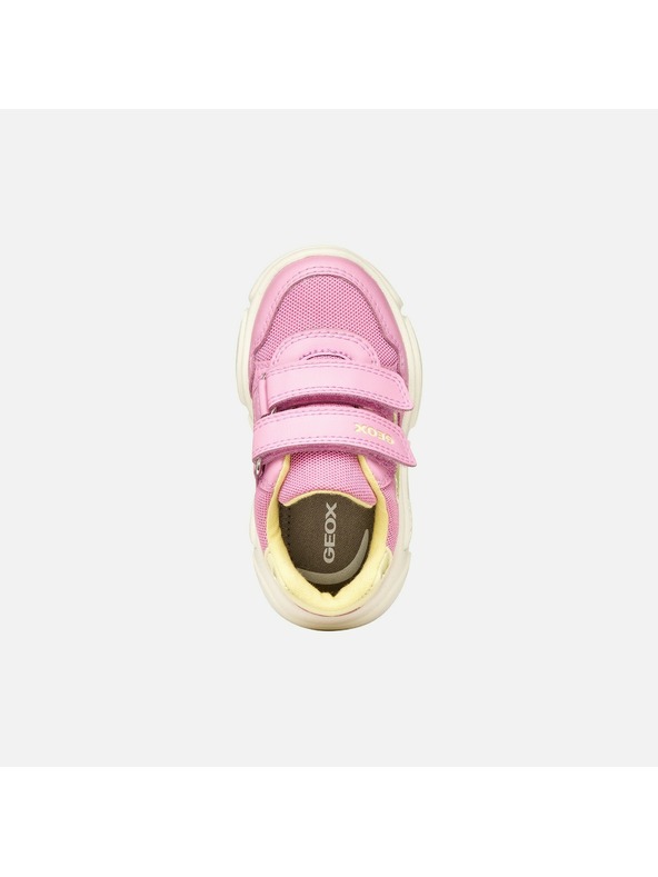 Geox Ružové dievčenské tenisky Geox Ciufciuf