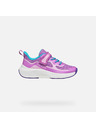 Geox Ružové dievčenské tenisky Geox Pro-Ran