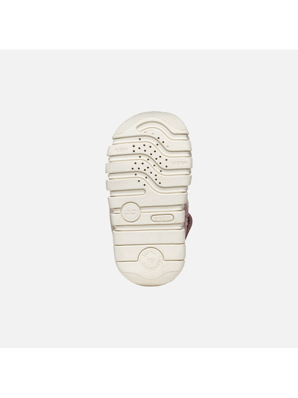 Geox Ružová dievčenská zimná obuv Geox Iupidoo