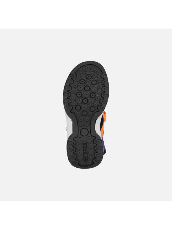 Geox Tmavomodré chlapčenské sandále Geox Borealis