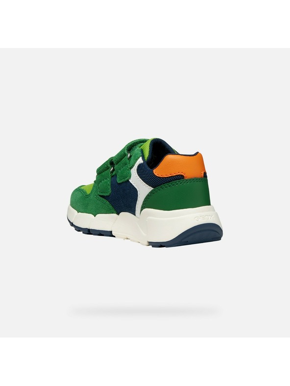 Geox Zelené chlapčenské tenisky Geox Flexyper Mini