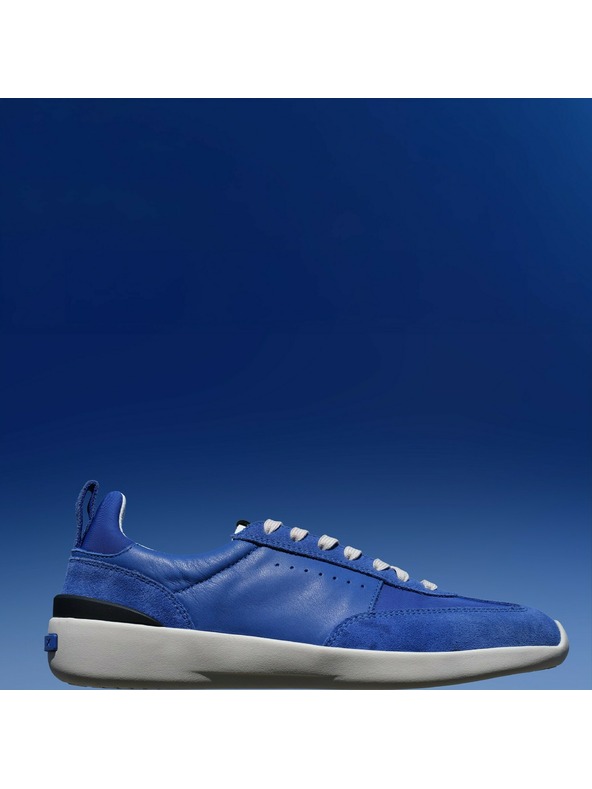 Geox Modré pánske tenisky Geox Gxrn-02