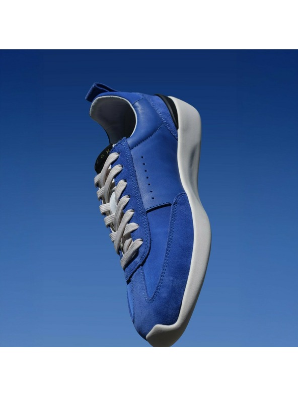 Geox Modré pánske tenisky Geox Gxrn-02