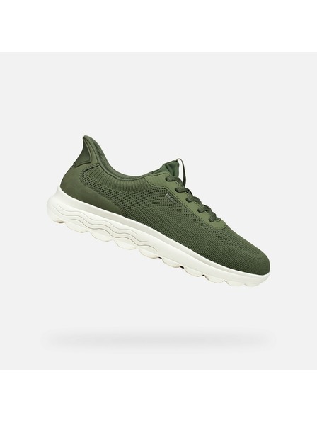 Geox Khaki pánske tenisky Geox Spherica Plus Fast in