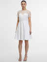 Orsay Biele dámske šaty ORSAY