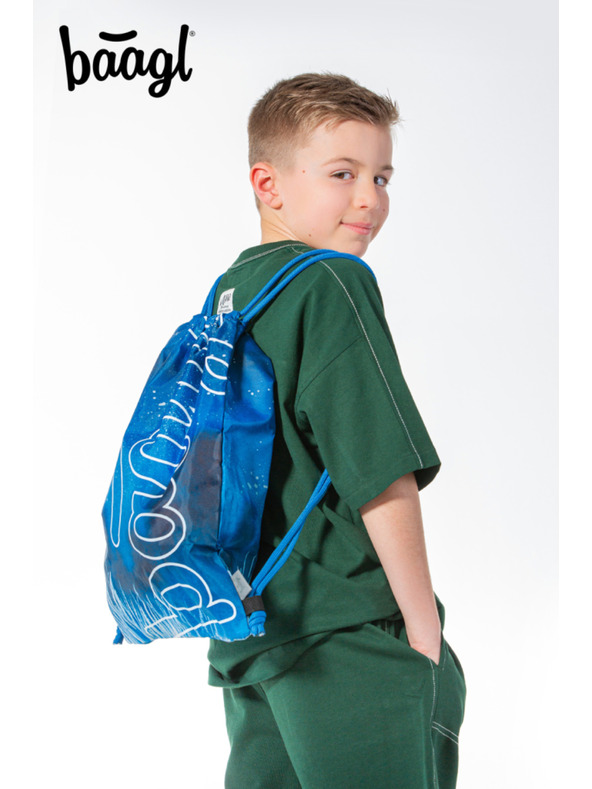 BAAGL  Modrá Baagl Skate Steel