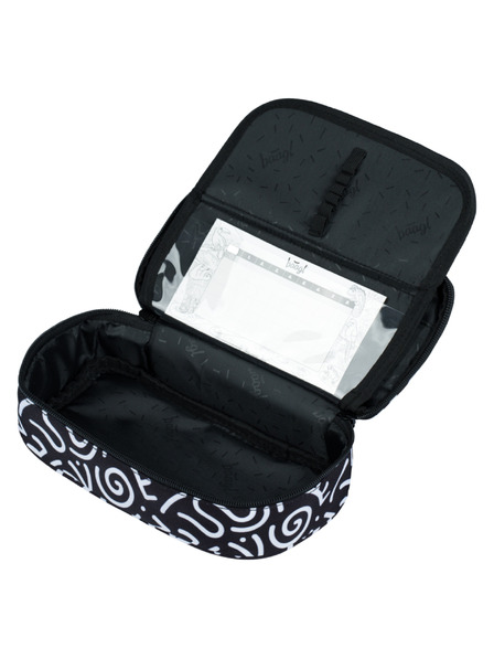 BAAGL  Čierny školský peračník Baagl Element