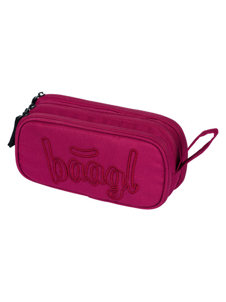 BAAGL  Červený študentský penál Baagl Ruby