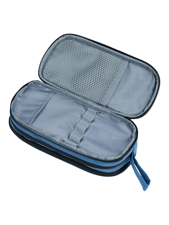BAAGL  Modrý študentský penál etue ocean blue Baagl