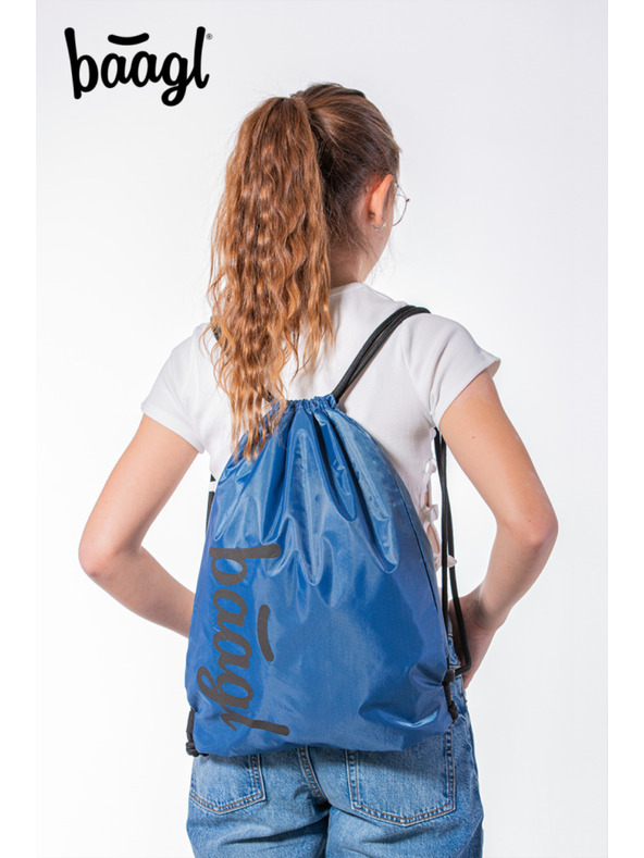 BAAGL  Modrá taška Baagl Ocean Blue