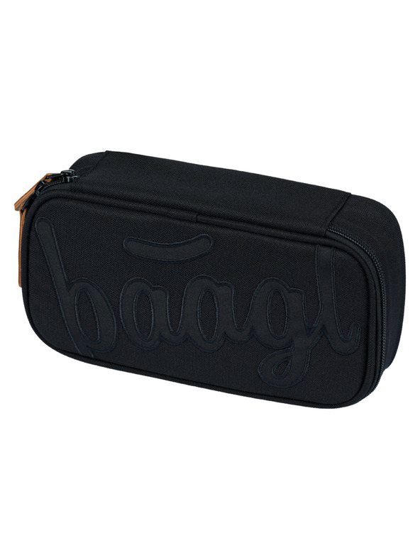 BAAGL  Sivý školský peračník Baagl Darkness