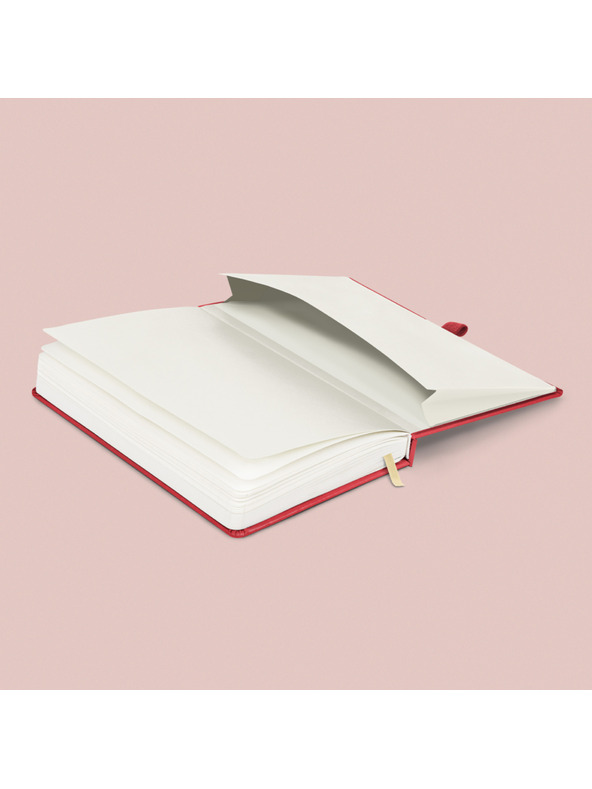 NOTIQUE NOTIQUE Poznámky aprint, červené, bodkované, 15 x 21 cm BAAGL