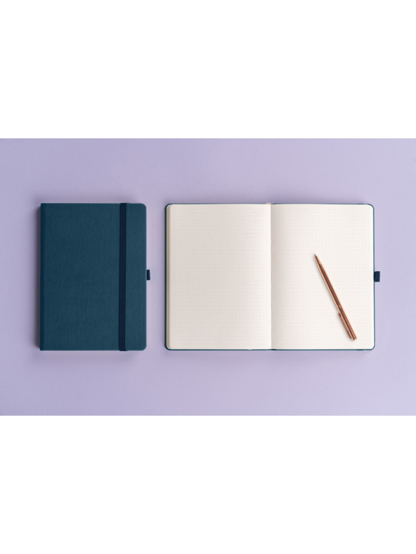 NOTIQUE NOTIQUE Notes Aprint Neo, modrá, bodkovaná, 15 x 21 cm