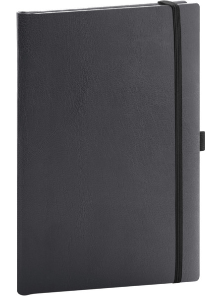 NOTIQUE NOTIQUE Notes Balacron, čierny, bodkovaný, 15 x 21 cm