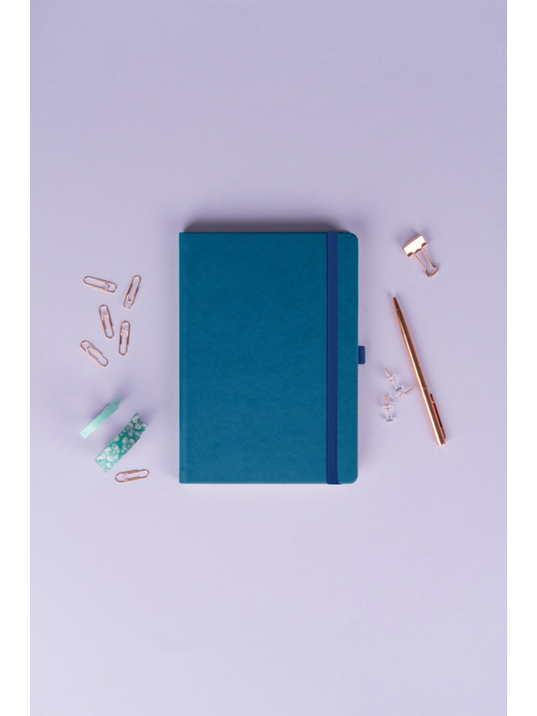 NOTIQUE NOTIQUE Poznámky, modré, bodkované, 15 x 21 cm BAAGL