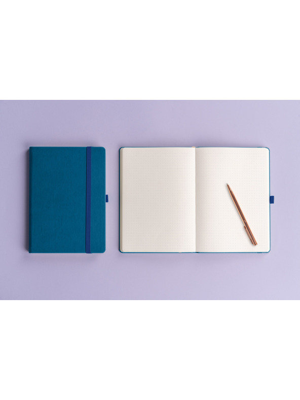 NOTIQUE NOTIQUE Poznámky, modré, bodkované, 15 x 21 cm BAAGL