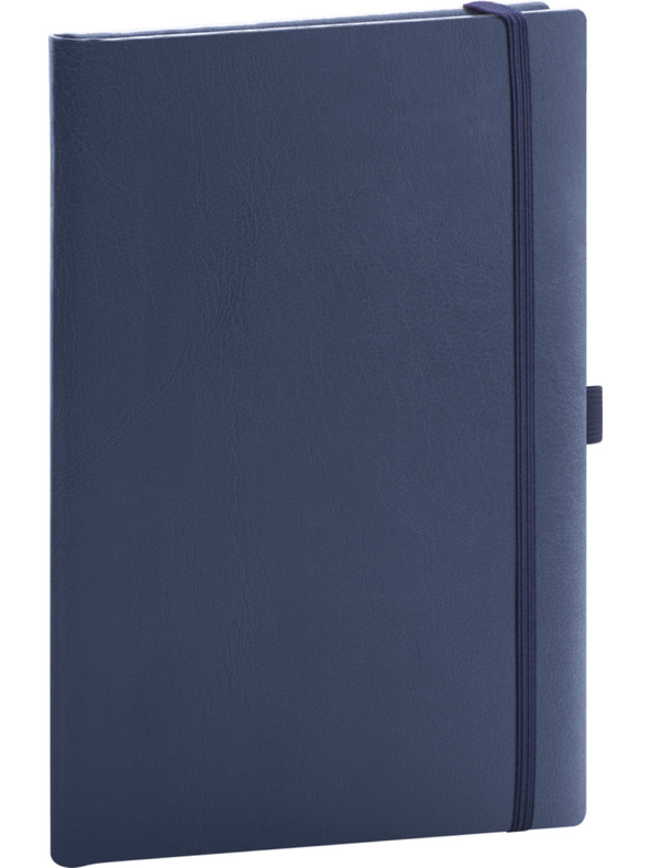 NOTIQUE NOTIQUE Notes Balacron, tmavomodrý, bodkovaný, 15 x 21 cm