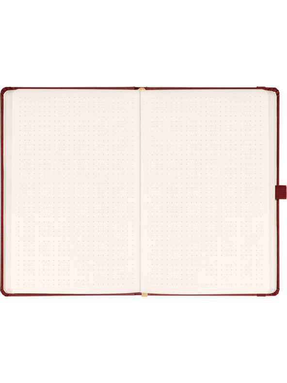 NOTIQUE NOTIQUE Notes Aprint Neo, bordová, bodkovaná, 15 x 21 cm