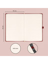 NOTIQUE NOTIQUE Notes Aprint Neo, bordová, bodkovaná, 15 x 21 cm