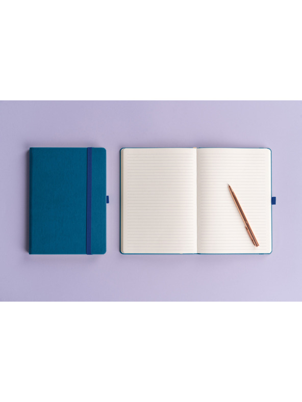 NOTIQUE NOTIQUE Notes Aprint, modrý, linkovaný, 15 x 21 cm