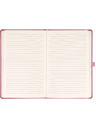 NOTIQUE NOTIQUE Notes Aprint Neo, ružová, linkovaná, 15 x 21 cm