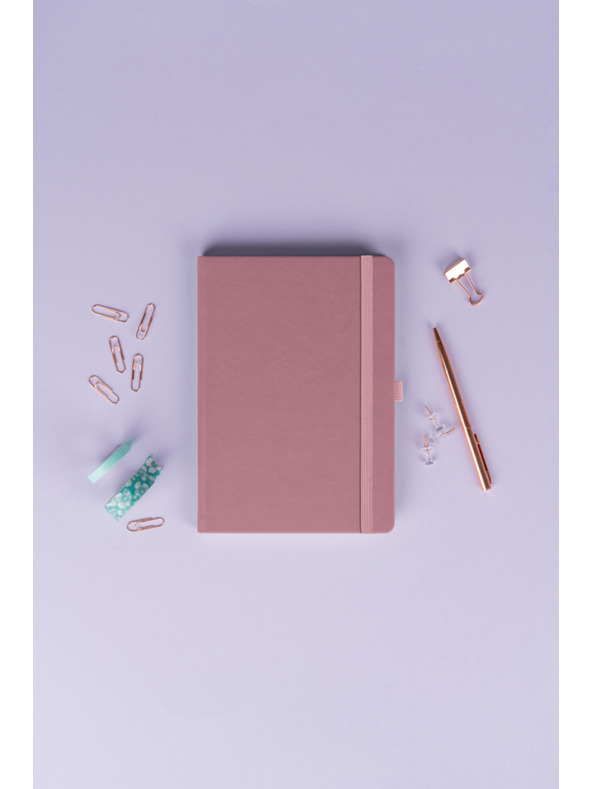 NOTIQUE NOTIQUE Notes Aprint Neo, ružová, linkovaná, 15 x 21 cm