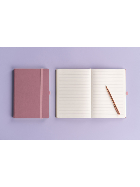 NOTIQUE NOTIQUE Notes Aprint Neo, ružová, linkovaná, 15 x 21 cm