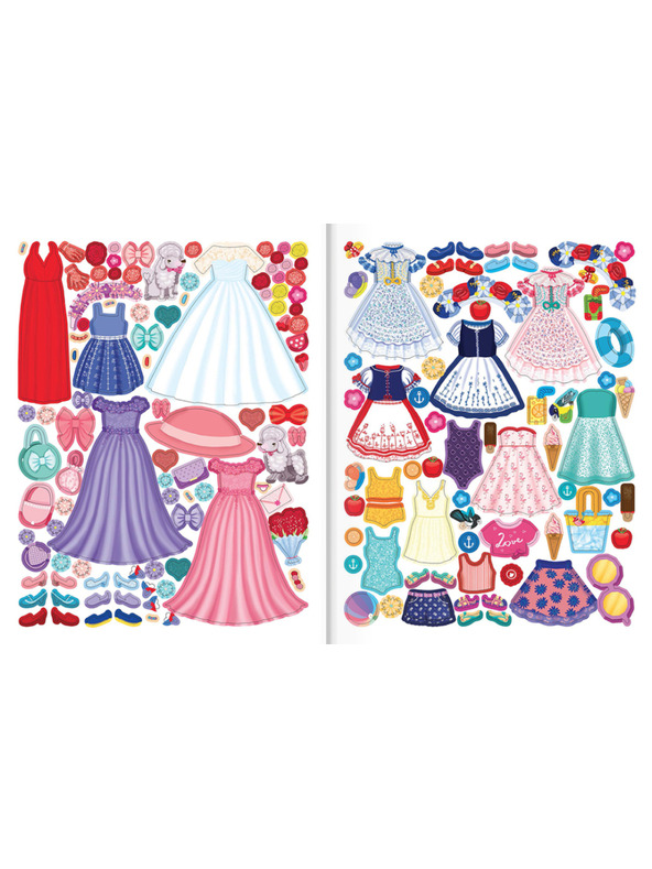 ELLA & MAX Šaty pre TEREZKU ─ Kniha samolepiek