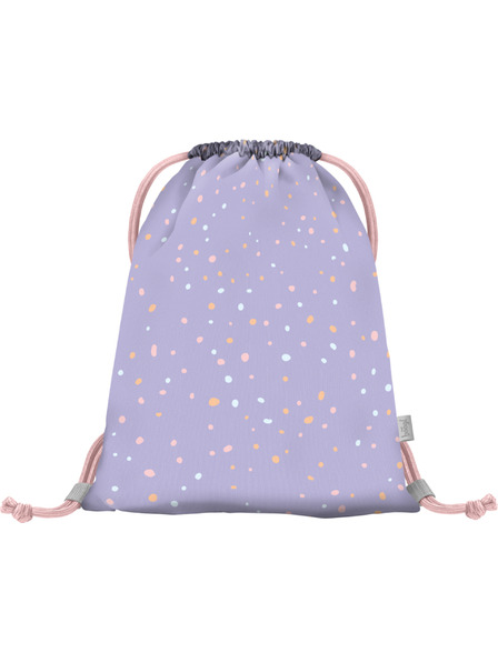 BAAGL  Fialová taška s vreckom Domáce zvieratá Baagl