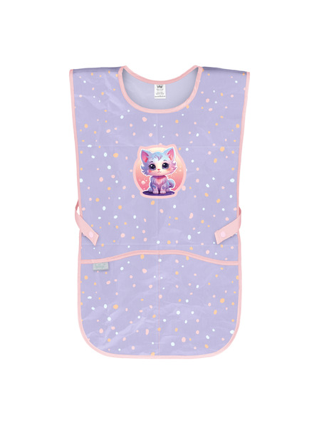 BAAGL  Fialová detská zástera Domáce zvieratá Baagl