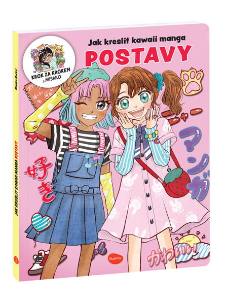 BAAGL  Ako kresliť KAWAII MANGA: POSTAVY – Krok za krokom s MISAKO