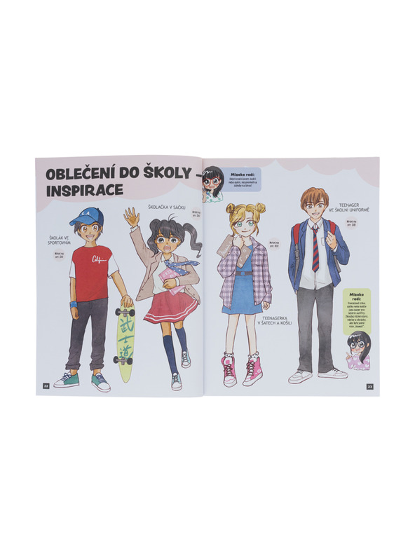 BAAGL  Ako kresliť KAWAII MANGA: MÓDA – Krok za krokom s MISAKO