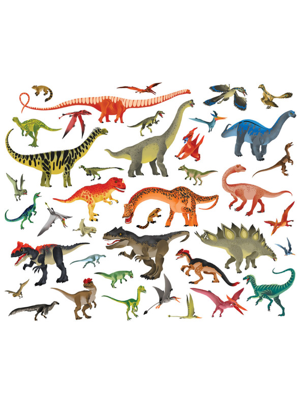 BAAGL  Čítaj a nalepuj – MEDZI DINOSAURAMI, kniha so samolepkami