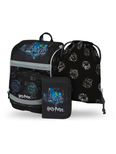 BAAGL  BAAGL SET 3 Zippy plus Bradavice: aktovka, peračník, vrecko