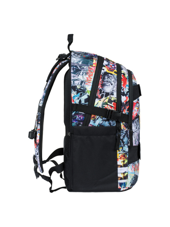 BAAGL  BAAGL 3 SET Skate Batman Comics: batoh, etue, vrecko