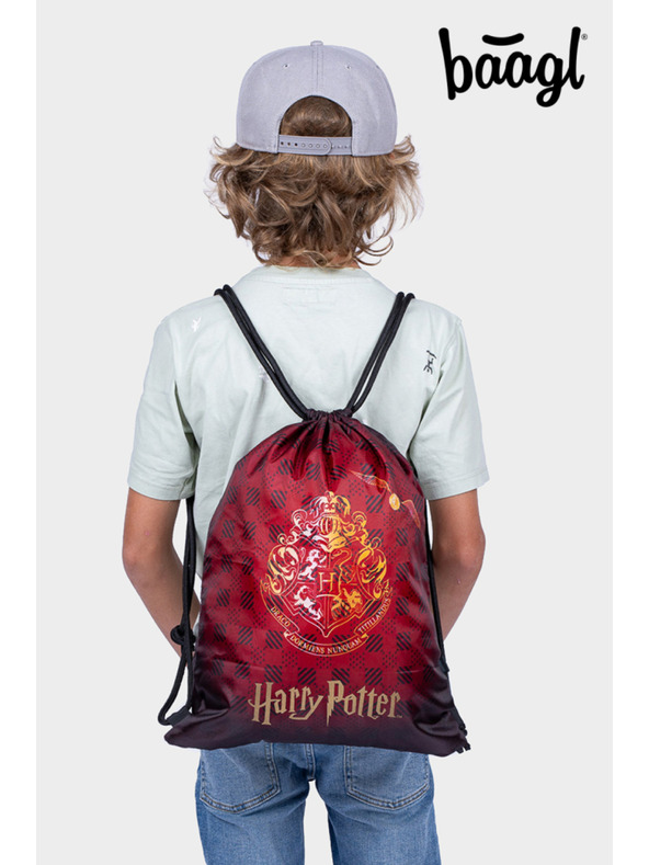 BAAGL  BAAGL Vrecúško Harry Potter Bradavice vínový