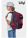 BAAGL  BAAGL Školský batoh Skate Harry Potter Bradavice vínový