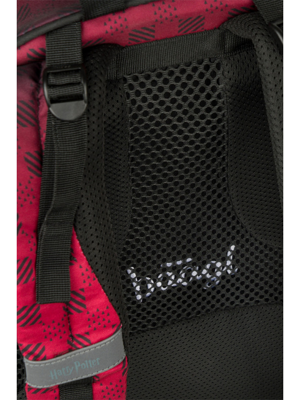 BAAGL  BAAGL Školský batoh Skate Harry Potter Bradavice vínový