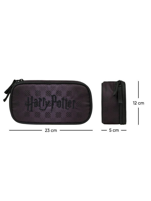 BAAGL  BAAGL Školský peračník Harry Potter Rokfort čierny