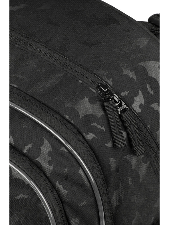 BAAGL  BAAGL SET 3 Core Batman čierny: batoh, peračník, vrecko