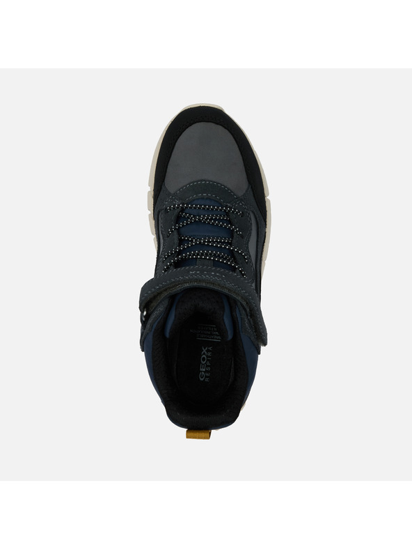Geox Tmavomodré chlapčenské tenisky Geox Flexyper Boy B ABX