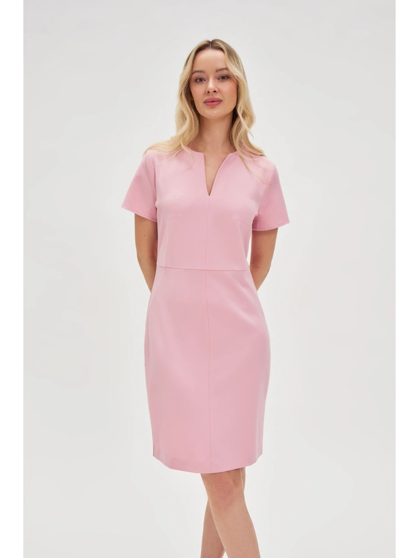 Moodo Elegantná sukňa ružová Moodo