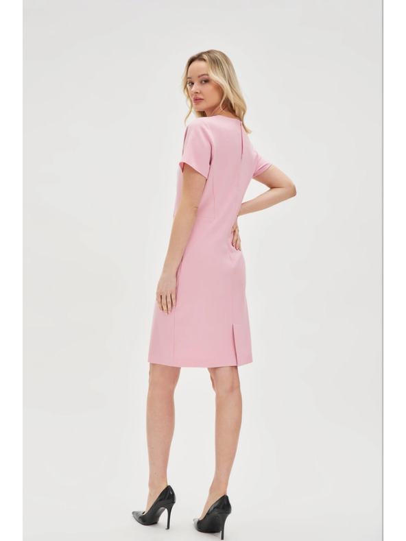 Moodo Elegantná sukňa ružová Moodo