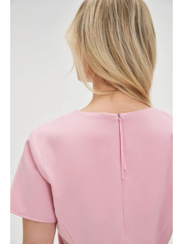 Moodo Elegantná sukňa ružová Moodo