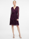 Orsay Fialové dámske šaty ku kolenám ORSAY