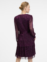 Orsay Fialové dámske šaty ku kolenám ORSAY