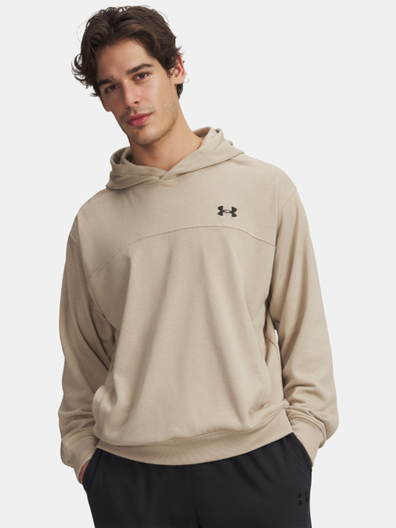 Under Armour Pánska mikina Under Armour UA Rival LW Hoodie-BRN