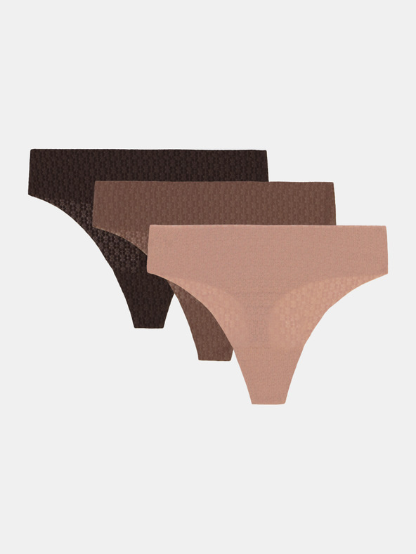 Under Armour Dámske tangá Under Armour UA Pure Stretch Mesh (3ks)