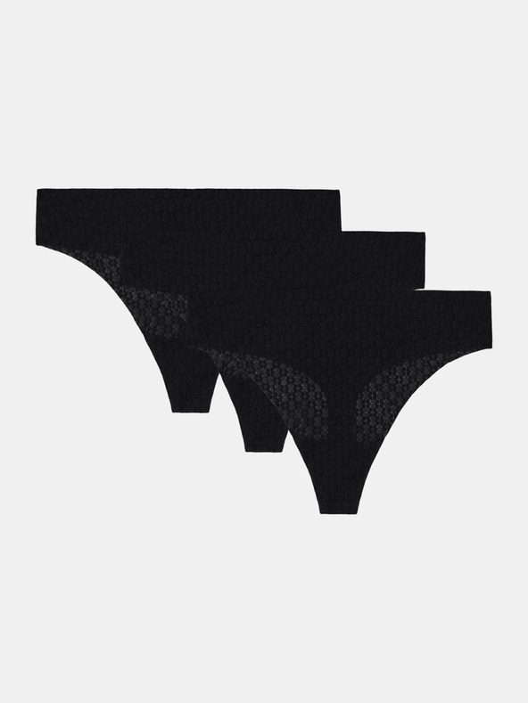 Under Armour Dámske tangá Under Armour UA Pure Stretch Mesh (3ks)